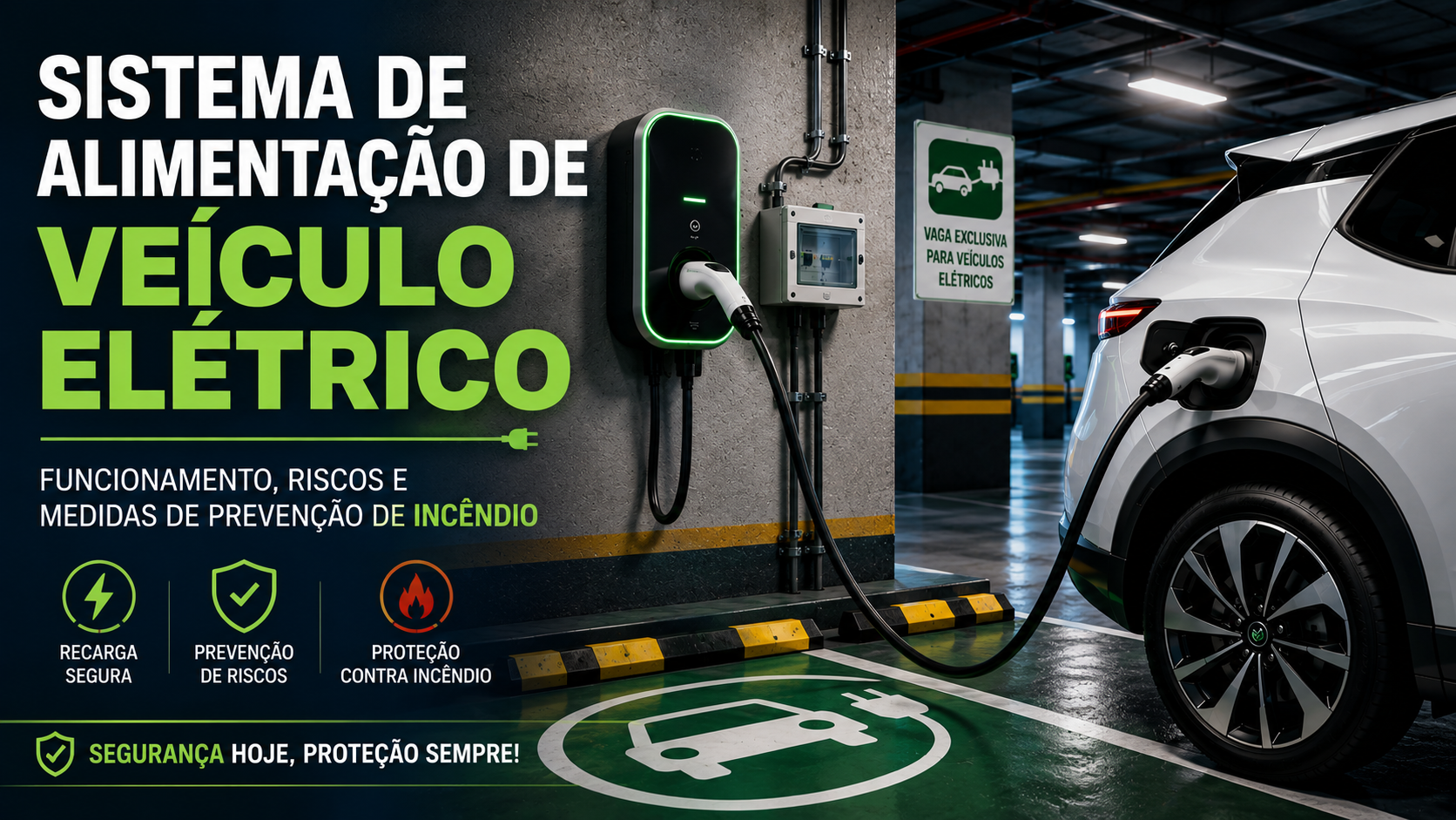 Sistema de Alimentação de Veículos Elétricos (SAVE): funcionamento, riscos e medidas de prevenção contra incêndio